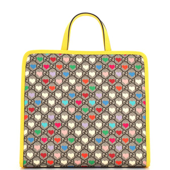 Gucci Children's Tote Printed GG Coated Canvas Medium