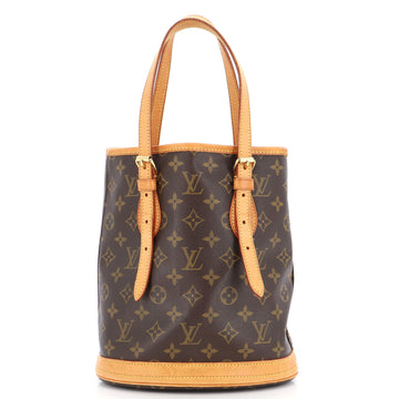 Louis Vuitton Petit Bucket Bag Monogram Canvas