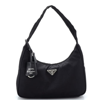 Prada Re-Edition 2000 Hobo Tessuto Mini