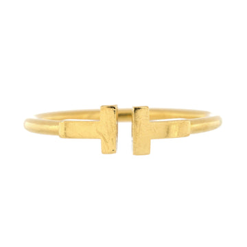 Tiffany & Co. T Wire Ring 18K Yellow Gold
