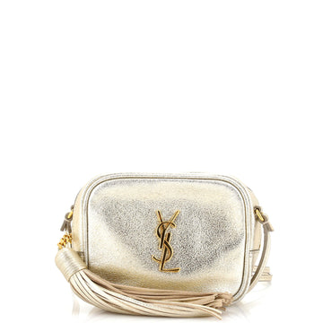 Saint Laurent Classic Monogram Blogger Crossbody Bag Leather Small
