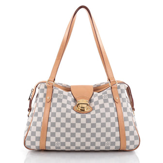 Louis Vuitton Stresa Handbag Damier PM White
