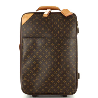Suitcase Pegase 55 Louis Vuitton monogram canvas Trolley