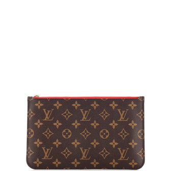 Louis Vuitton Neverfull Pochette Monogram Canvas Large