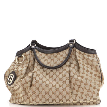 Gucci Sukey Tote GG Canvas Large