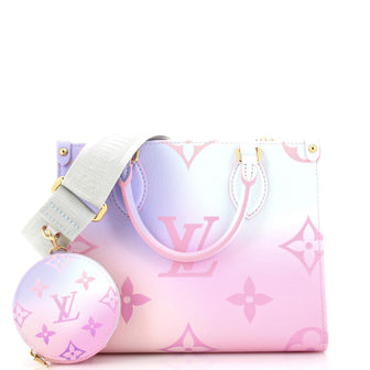 Louis Vuitton Bag Onthego Giant Monogram Pink White | 3D model