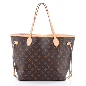 Louis Vuitton Neverfull NM Tote Monogram Canvas MM Brown
