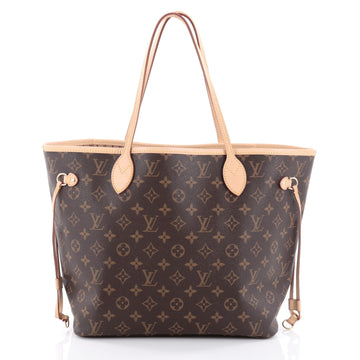 Louis Vuitton Neverfull NM Tote Monogram Canvas MM Brown