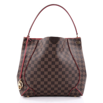 Louis Vuitton Caissa Hobo Damier Brown 2302605