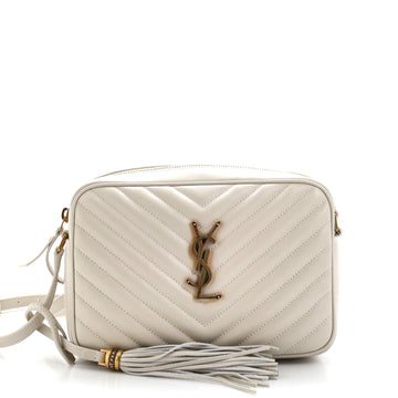 Saint Laurent Lou Camera Bag Matelasse Chevron Leather Small