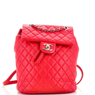 Chanel Urban Spirit Backpack Quilted Lambskin Small