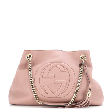 Gucci Soho Chain Strap Shoulder Bag Leather Medium