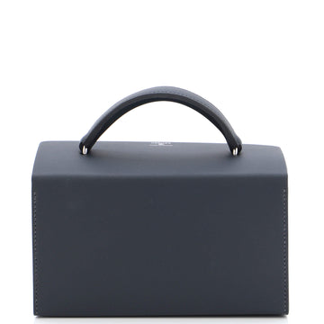 Hermes Petit H Box Bag Leather and Crocodile