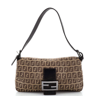 Fendi Baguette Bag Zucca Canvas