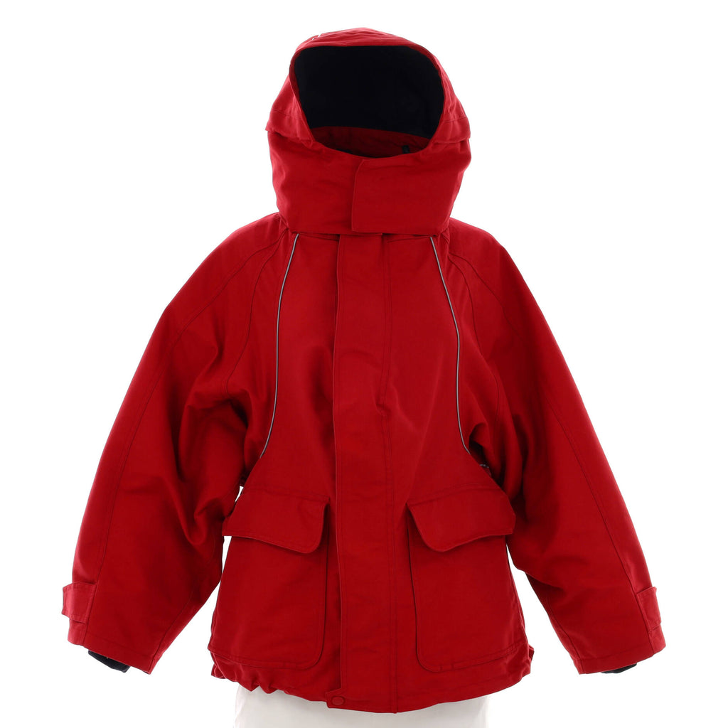 Balenciaga Women's Swing Parka Jacket Polyamide and Cotton Blend