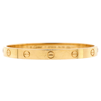 Cartier Love Bracelet 18K Yellow Gold