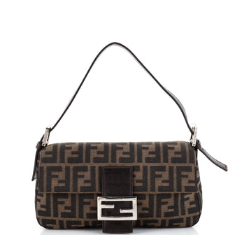Fendi Baguette Bag Zucca Canvas