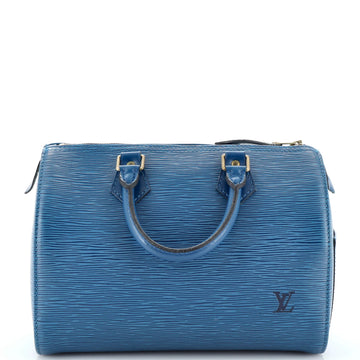 Louis Vuitton Speedy Handbag Epi Leather 25
