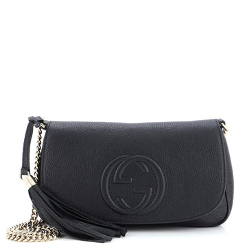Gucci Soho Chain Crossbody Bag Leather Medium