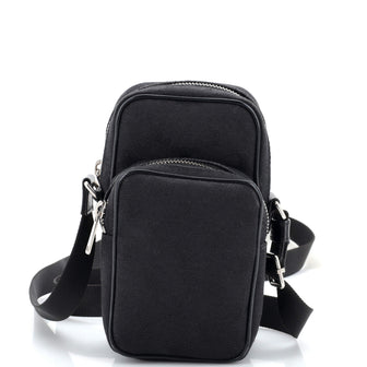 Celine Pocket Messenger Bag Triomphe Jacquard Mini