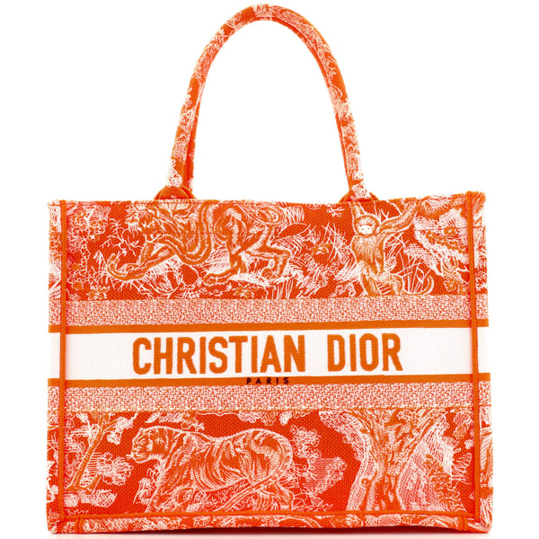 Christian dior orange tote bag Clearance