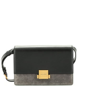 Saint Laurent Bellechasse Shoulder Bag Suede and Leather Medium