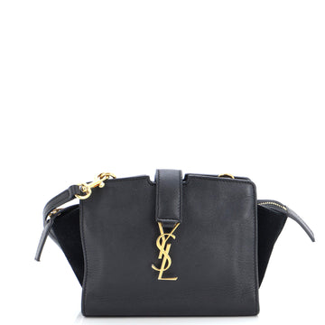 Saint Laurent Monogram Cabas Leather Toy