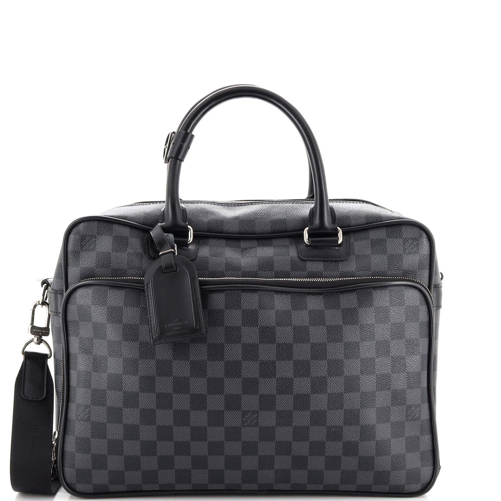 Louis Vuitton, Bags, Louis Vuitton Icare Laptop Bag Damier Graphite Black