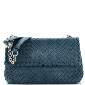 Bottega Veneta Olimpia Crossbody Bag Intrecciato Nappa Small