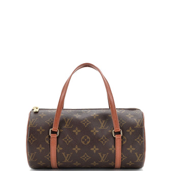 Louis Vuitton Papillon Handbag Monogram Canvas 26
