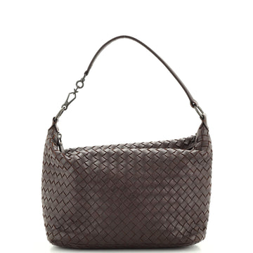 Bottega Veneta Zip Hobo Intrecciato Nappa Small