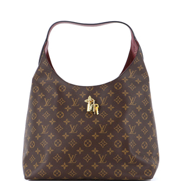 Louis Vuitton Flower Hobo Monogram Canvas