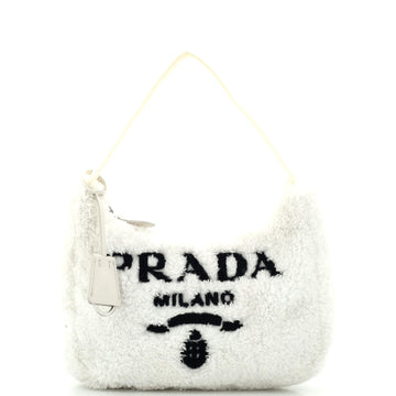 Prada Re-Edition 2000 Hobo Terry Cloth Mini