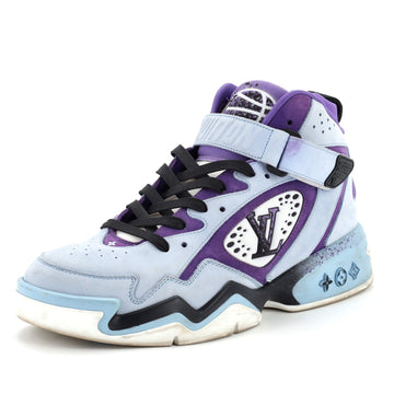 Louis Vuitton Men's LV Trainer 2 Line Sneakers Leather and Neoprene