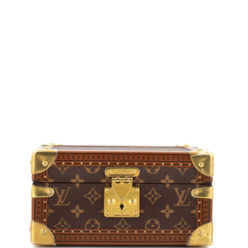Louis Vuitton Coffret Tresor Jewelry Box Monogram Canvas