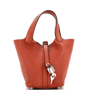 Hermes Picotin Lock Bag Clemence PM