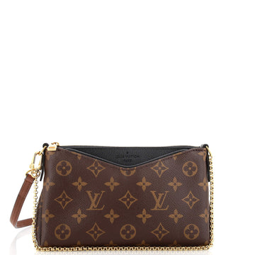Louis Vuitton Pallas Clutch Monogram Canvas