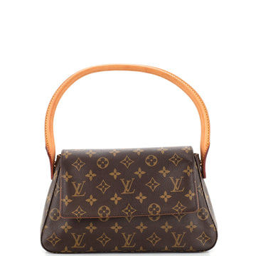 Louis Vuitton Looping Handbag Monogram Canvas Mini