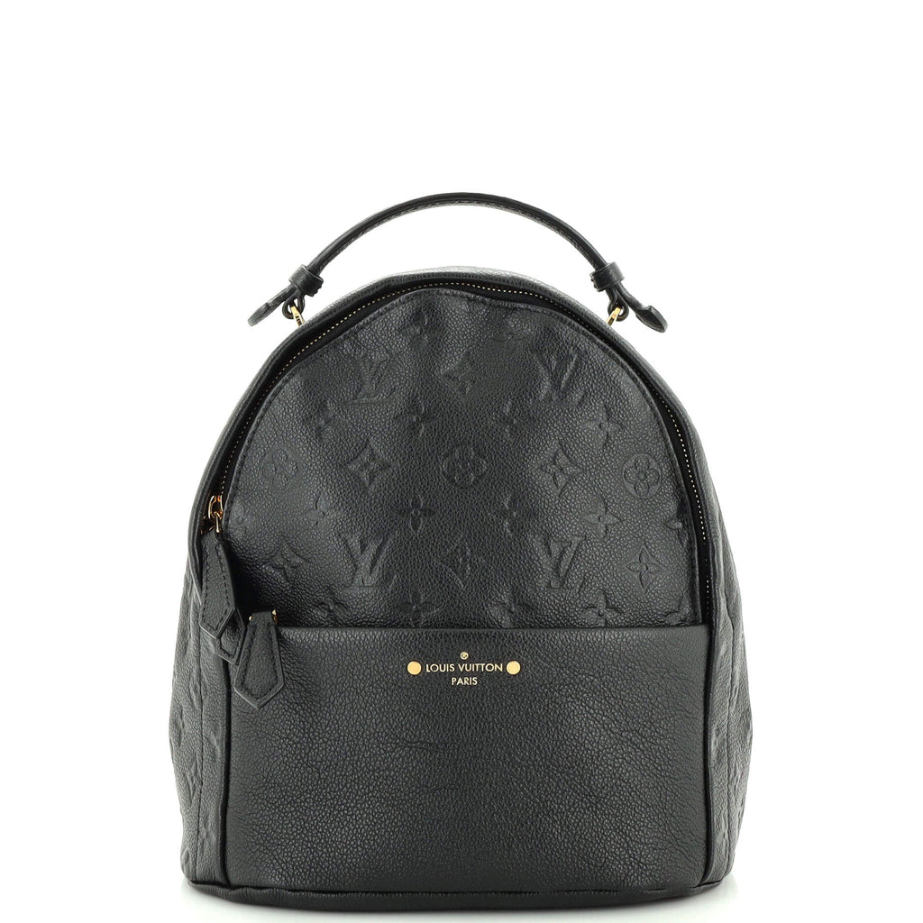 Louis Vuitton Sorbonne Backpack Bag in Black