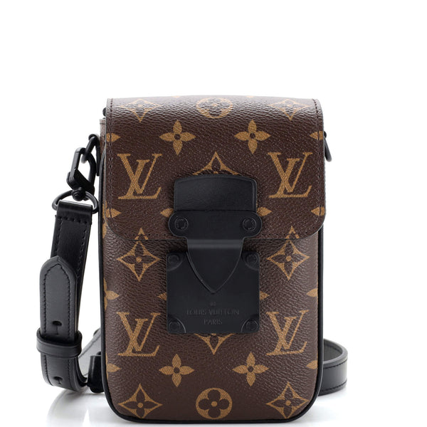 Louis Vuitton S-Lock Vertical Wearable Wallet, Brown, One Size