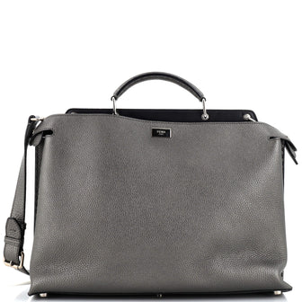 Fendi Peekaboo Iconic Essential Bag Leather Large