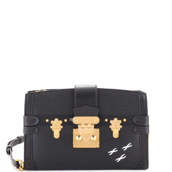 Louis Vuitton Trunk Clutch Epi Leather Black 230485110