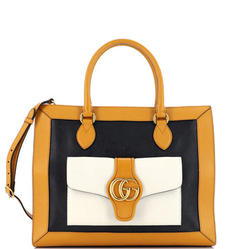 Gucci Dahlia Pocket Tote Leather Medium