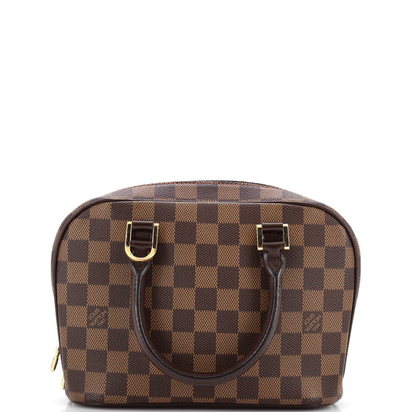 Louis Vuitton Sarria Handbag Damier Mini Brown