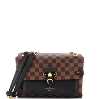Louis Vuitton Vavin Handbag Damier with Leather PM