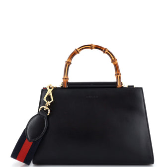 Gucci Nymphaea Top Handle Bag Leather Small