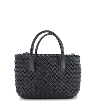 Bottega Veneta Cabat Tote Intrecciato Nappa Mini