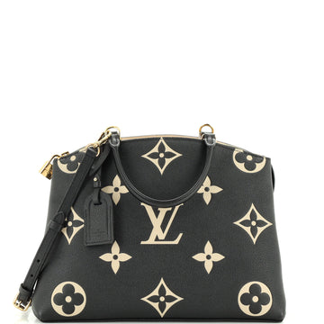 Louis Vuitton Grand Palais Handbag Bicolor Monogram Empreinte Giant