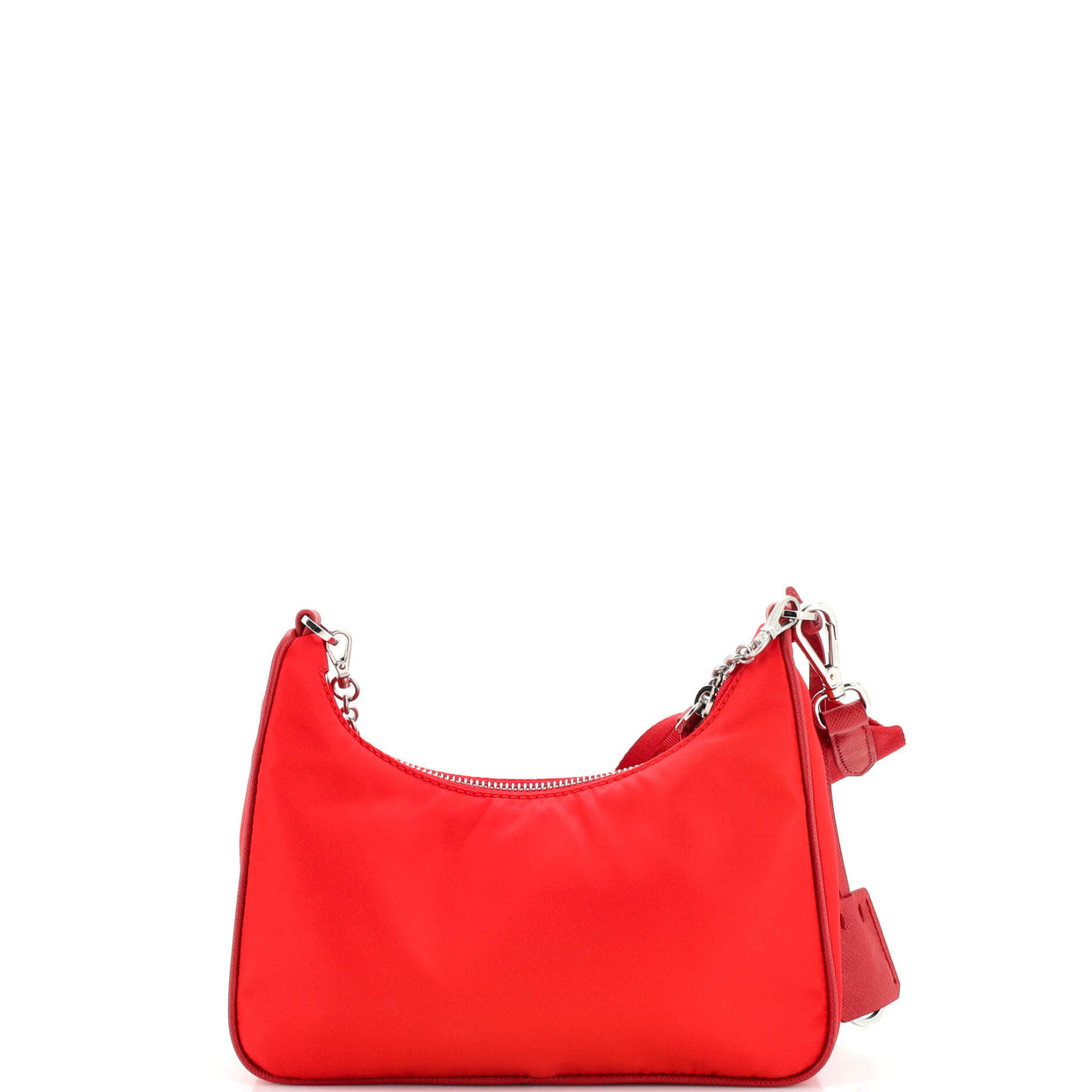 Prada ReEdition 2005 Shoulder Bag Tessuto Small Red 230485205