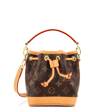 Louis Vuitton Noe NM Handbag Monogram Canvas Nano